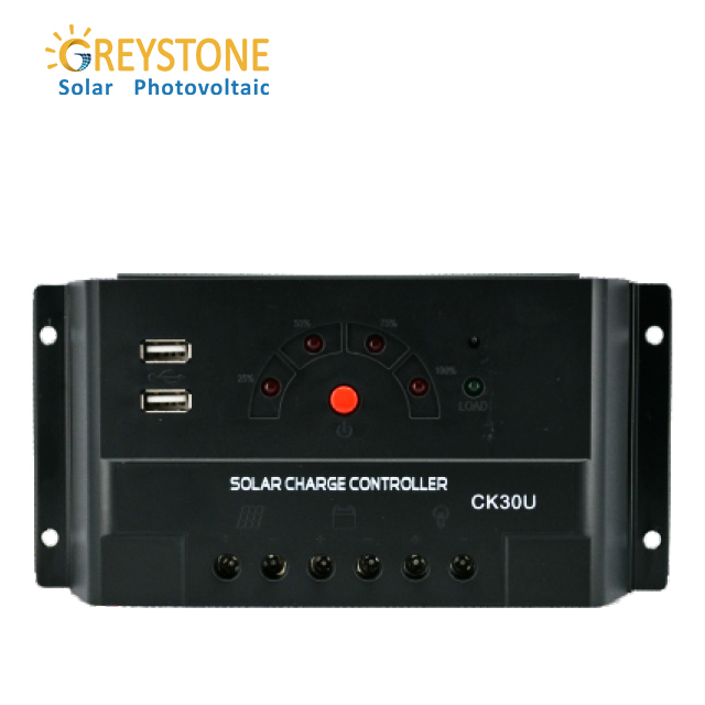 Contrôleur de charge solaire Greystone New Style 12V/24V PWM
