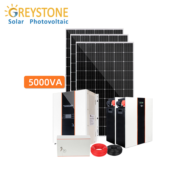 5KVA(5KW) Système solaire hors réseau Utilisation résidentielle
