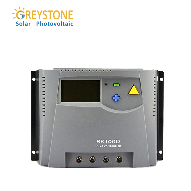 Contrôleur solaire PWM de circuit d'horloge Greystone 10 ~ 100A
