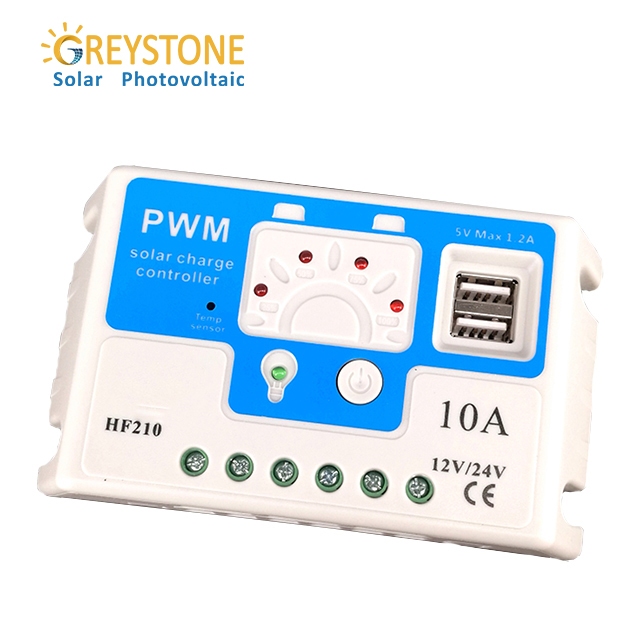 Contrôleur solaire PWM à plusieurs modes de contrôle de charge Greystone
