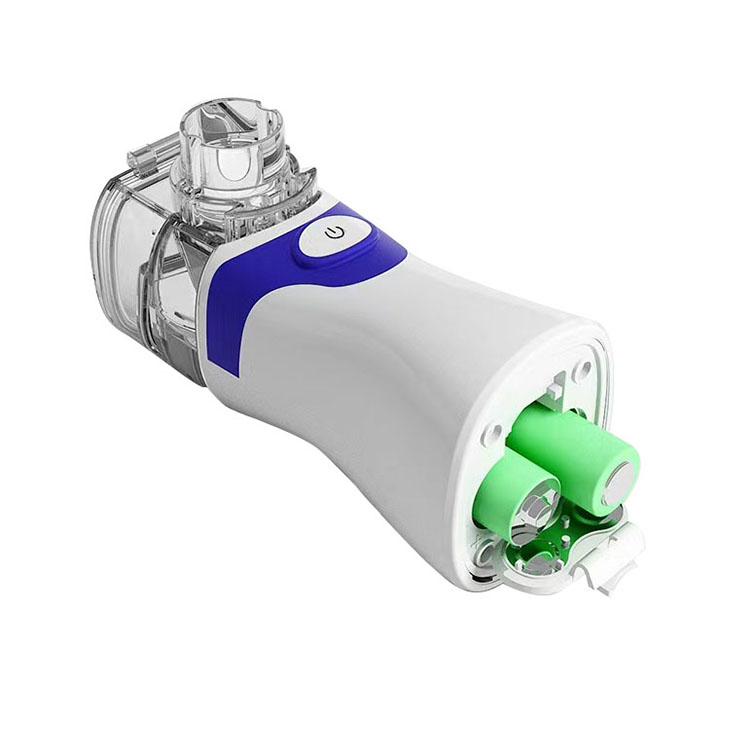 Portable électrique mini inhalateur tenu dans la main enfants asthme maille usage domestique compresseur d'air à ultrasons nébuliseur machine
