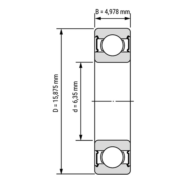 Roulement de moteur de nettoyeur d'aspirateur