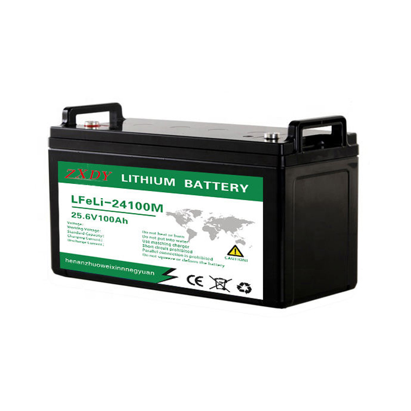 Batterie Lifepo4 agv 24v 100ah batterie lithium-ion
