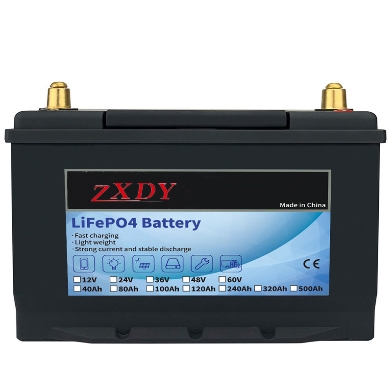 Batterie Lifepo4 24v 40ah 60ah 80ah 100ah batterie lithium-ion pour ev ups agv
